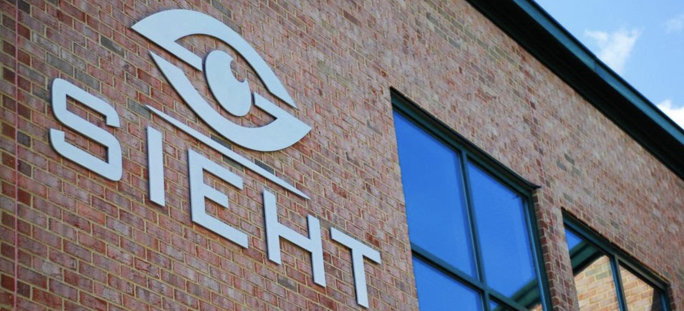 SIEHT Logo on Brick Building